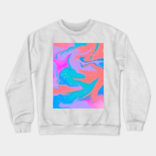 Neon swirls Crewneck Sweatshirt